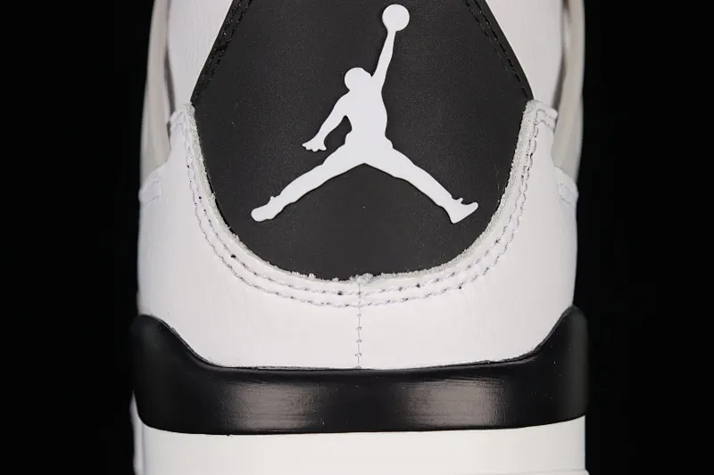 All categories Air Jordan Jordan series basketball shoes Air Jordan 4 L version Air Jordan 4 "Military Black" AJ4 Joe 4 gray and black stitching DH6927-111